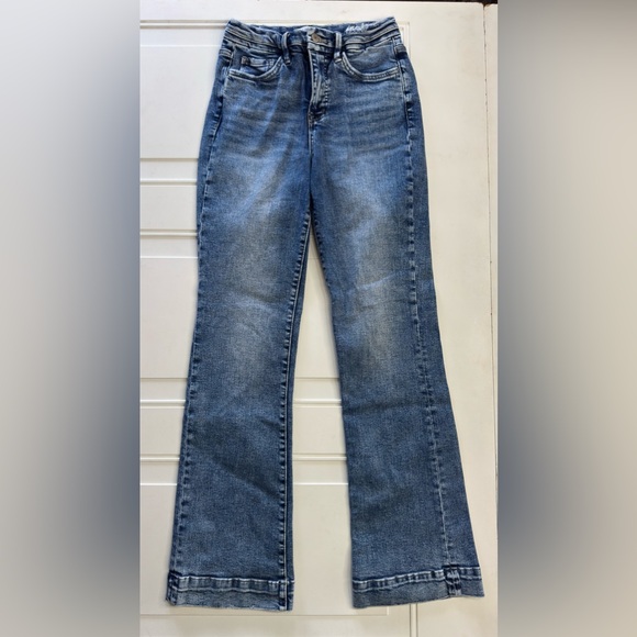 Vervet Denim - Lovervet by Vervet Women’s Sz 5/27 Bootcut Medium Wash Blue Denim Jeans Stretch